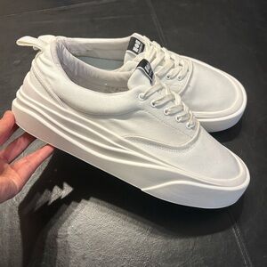 Nahmias Ollie Sneakers Canvas upper leather lining size12 13 14
